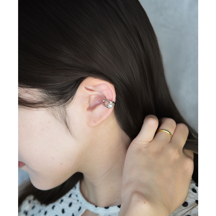 Framed Pearl イヤーカフ | earyear | 詳細画像3 