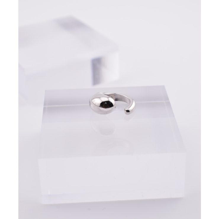 シルバー | Melt Curve イヤーカフ | earyear