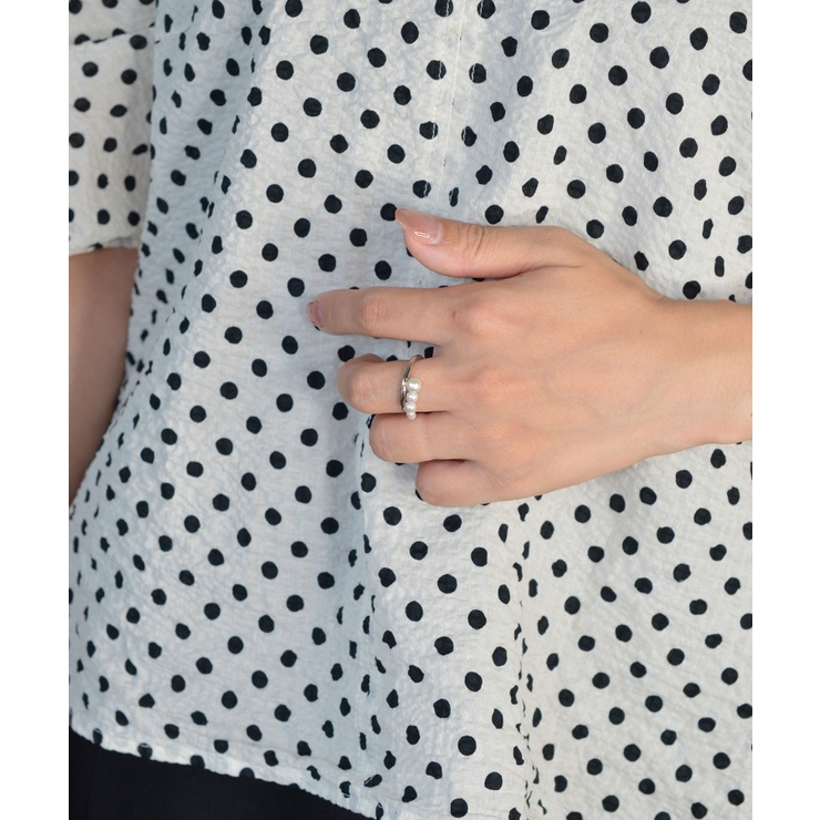 Pearl Stem Ring | earyear | 詳細画像4 