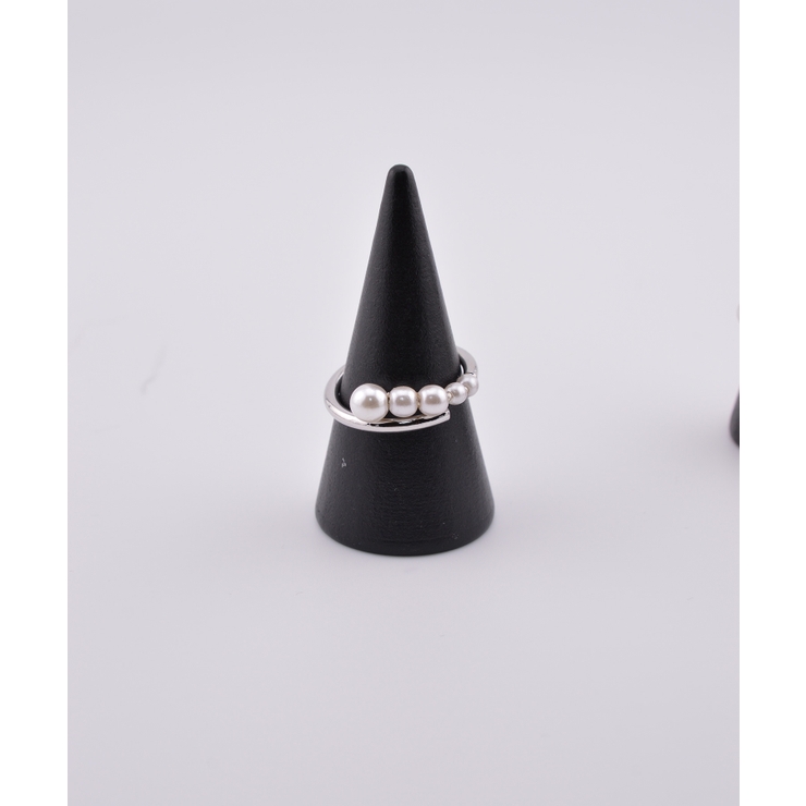 シルバー | Pearl Stem Ring | earyear