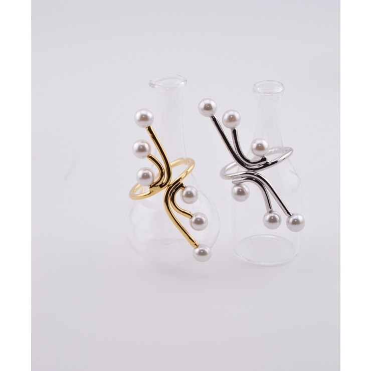 Pearl Line Wrap Ring | earyear | 詳細画像2 
