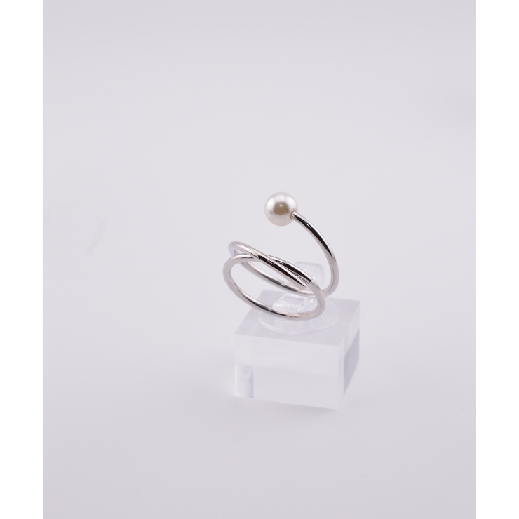 シルバー | Pearl Orbit Ring | earyear