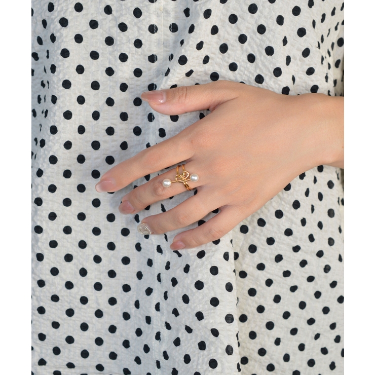 Knot Pearl Ring | earyear | 詳細画像7 