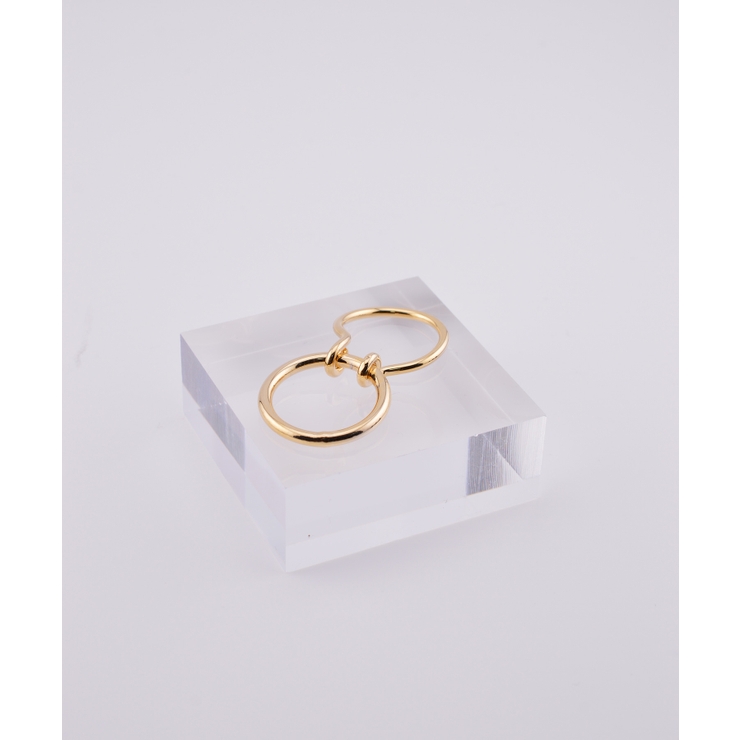 Infinity Loop Double Finger Ring | earyear | 詳細画像12 