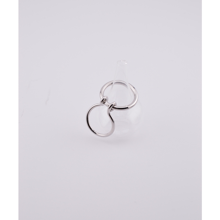 Infinity Loop Double Finger Ring | earyear | 詳細画像5 