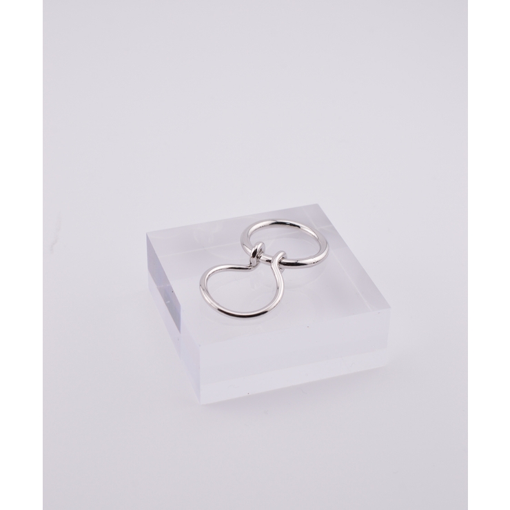 Infinity Loop Double Finger Ring | earyear | 詳細画像6 