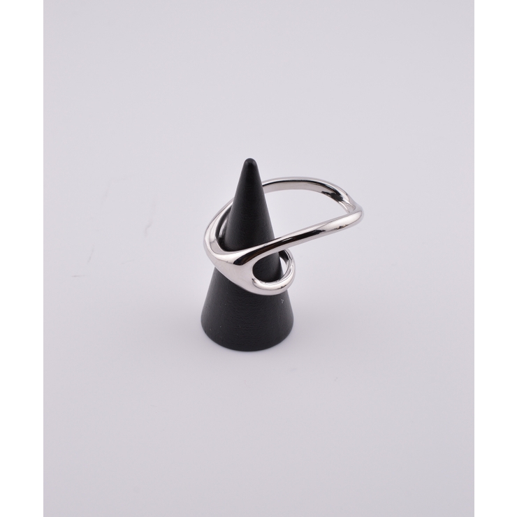 Liquid Arc Double Finger Ring | earyear | 詳細画像6 