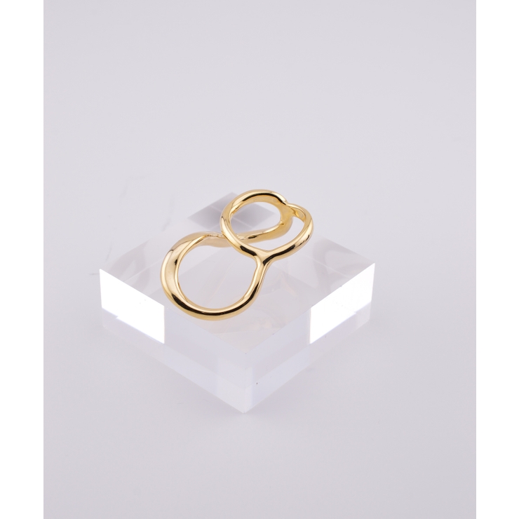 Waveform Double Finger Ring | earyear | 詳細画像13 