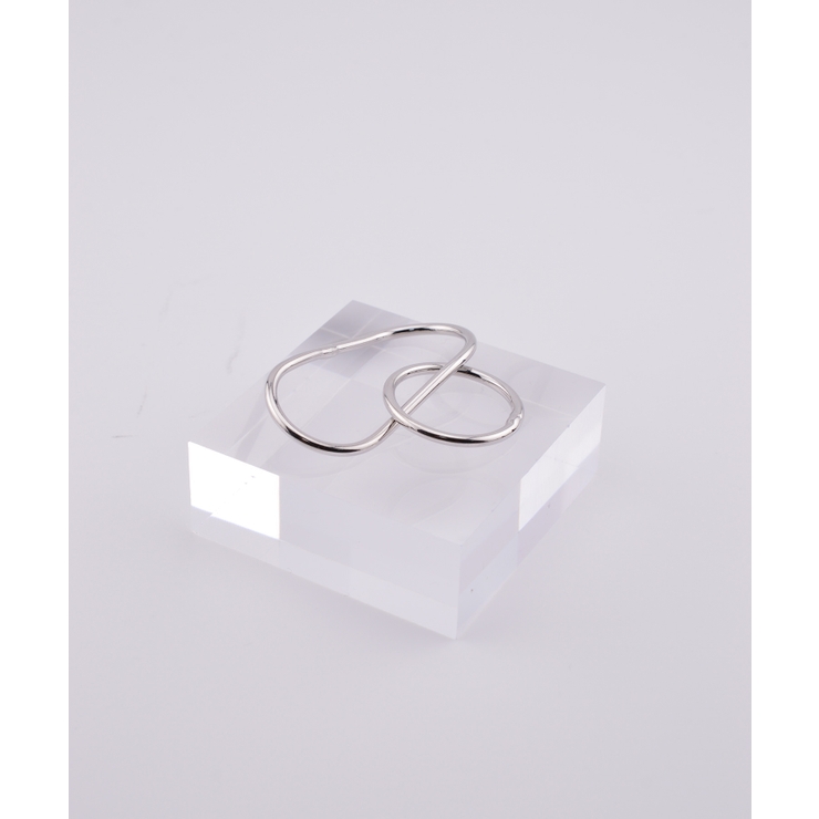 Crossbind Double Finger Ring | earyear | 詳細画像14 