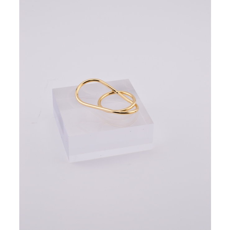 Crossbind Double Finger Ring | earyear | 詳細画像7 
