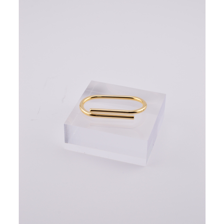 Edge Duo Bar Double Finger Ring | earyear | 詳細画像9 