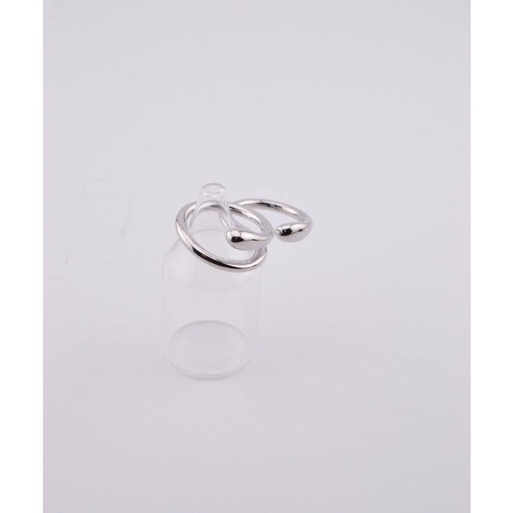 Fakely Two Double Finger Ring | earyear | 詳細画像8 