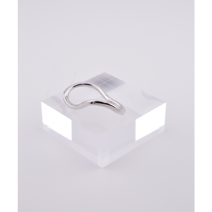 Wavy Mirage Double Finger Ring | earyear | 詳細画像6 