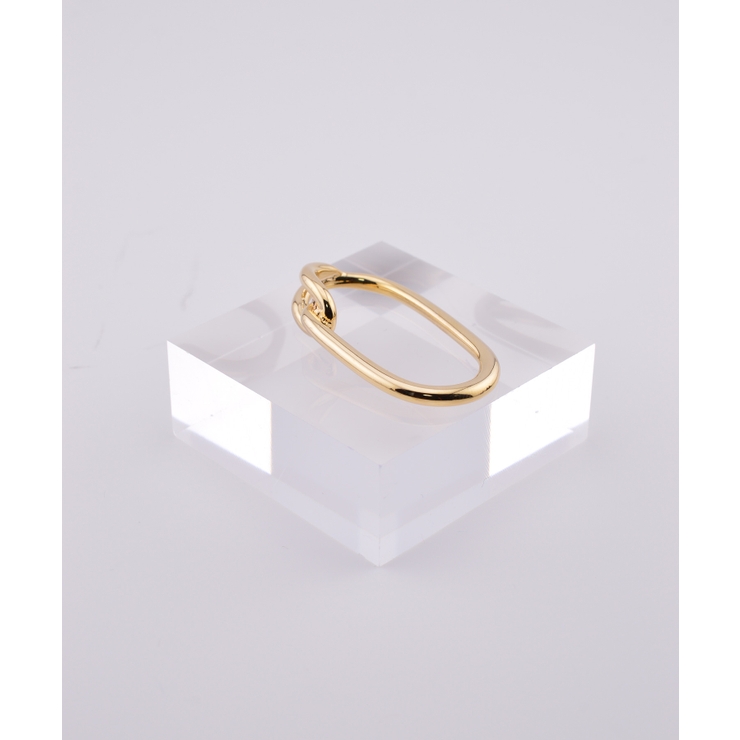 Sculpt Frame Double Finger Ring | earyear | 詳細画像11 