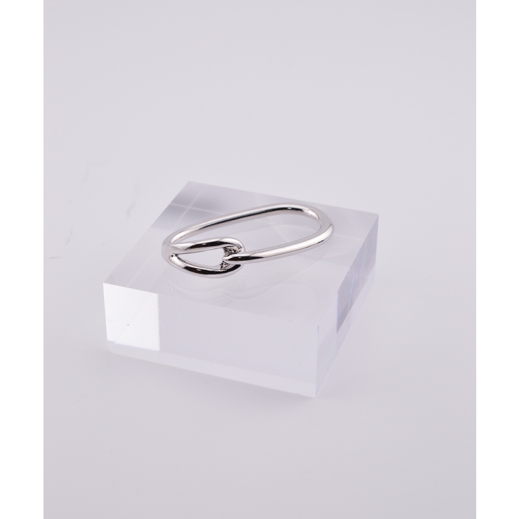 Sculpt Frame Double Finger Ring | earyear | 詳細画像5 