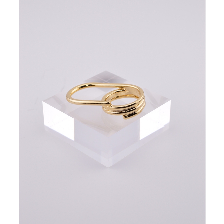 Layered Path Double Finger Ring | earyear | 詳細画像12 