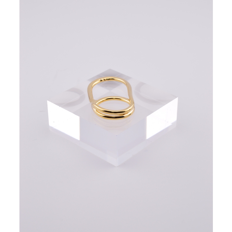 Bridge Duo Double Finger Ring | earyear | 詳細画像5 