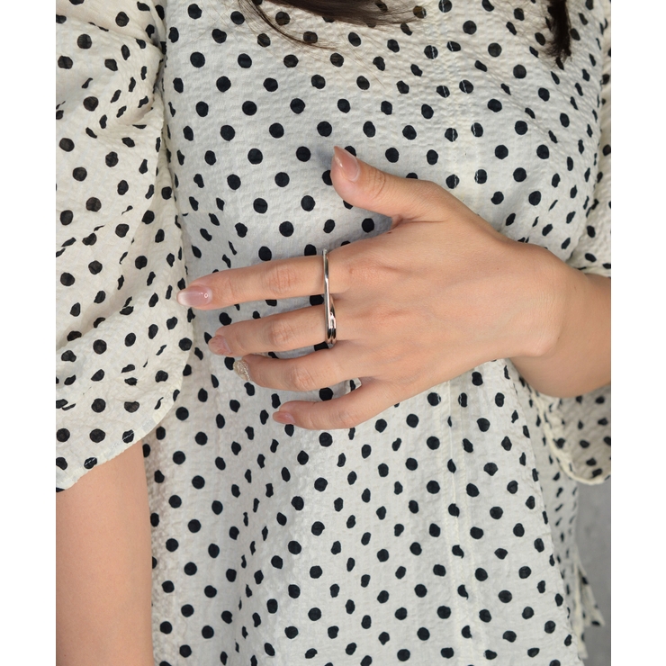 Bridge Duo Double Finger Ring | earyear | 詳細画像8 