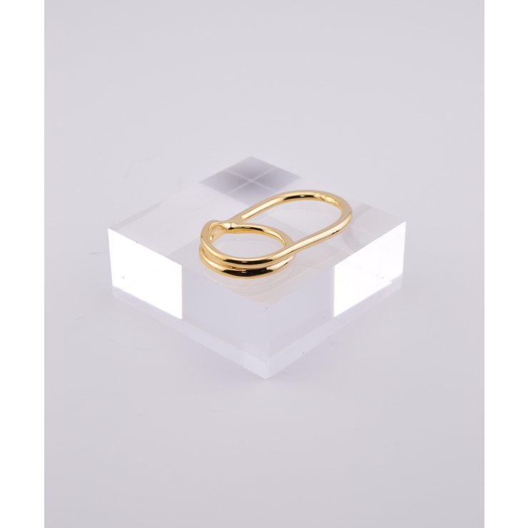 ゴールド | Bridge Duo Double Finger Ring | earyear