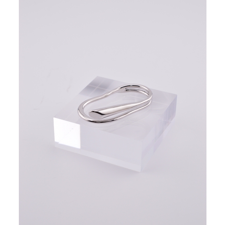 Wave Frame Double Finger Ring | earyear | 詳細画像7 