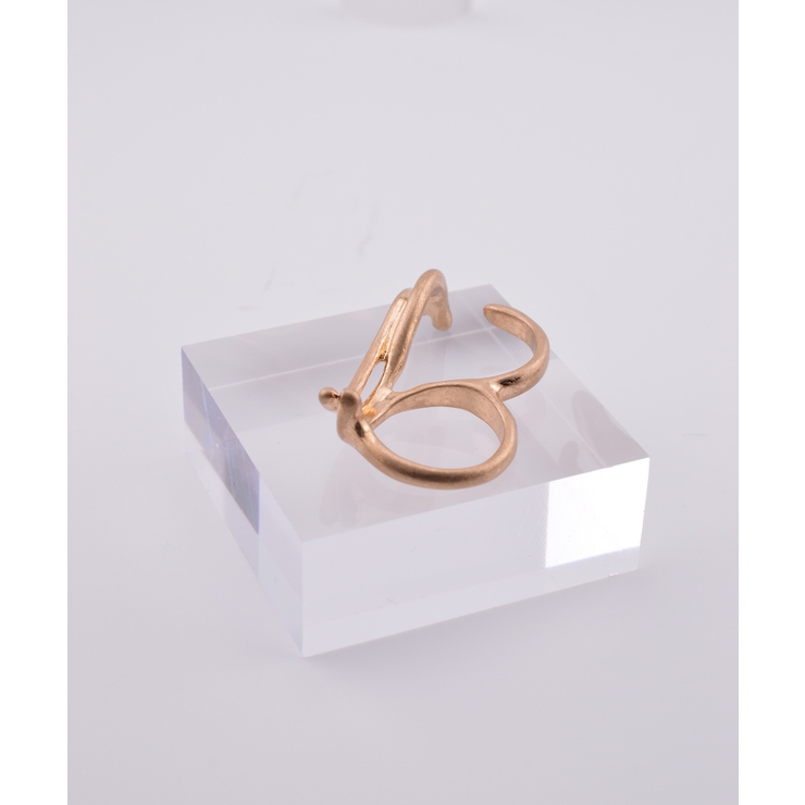 Parallel Flow Double Finger Ring | earyear | 詳細画像11 