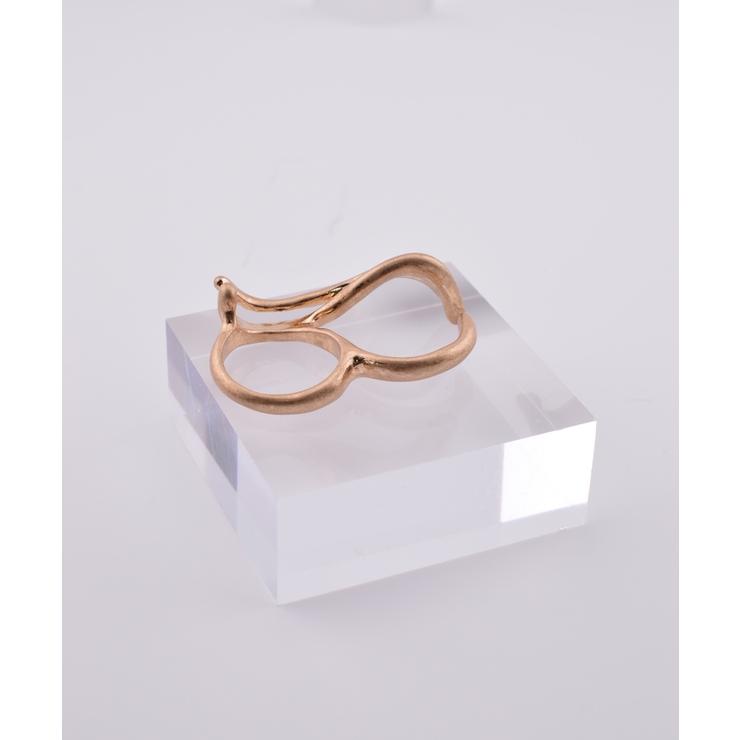 Parallel Flow Double Finger Ring | earyear | 詳細画像12 