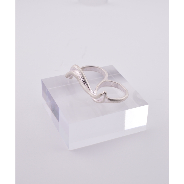 Parallel Flow Double Finger Ring | earyear | 詳細画像5 