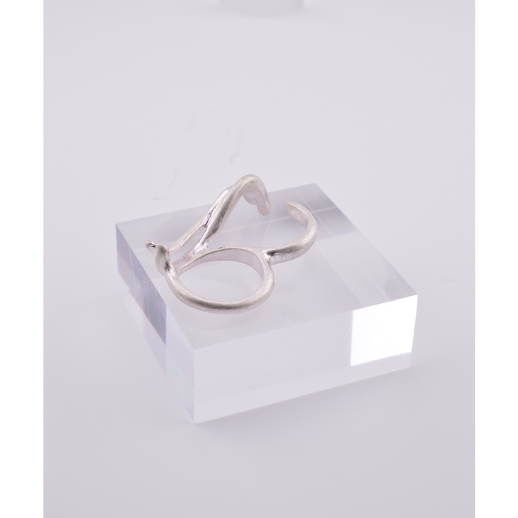 Parallel Flow Double Finger Ring | earyear | 詳細画像6 
