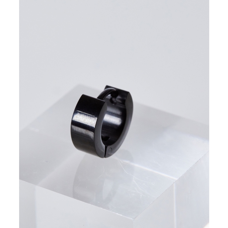 サージカル ステンレス フラット フープピアス(UNISEX) | earyear | 詳細画像15 