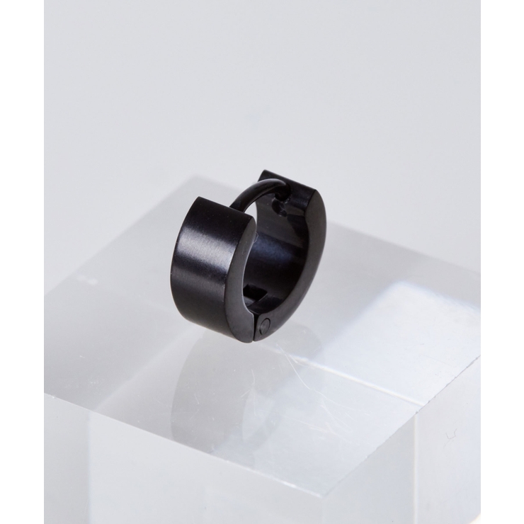 サージカル ステンレス フラット フープピアス(UNISEX) | earyear | 詳細画像18 