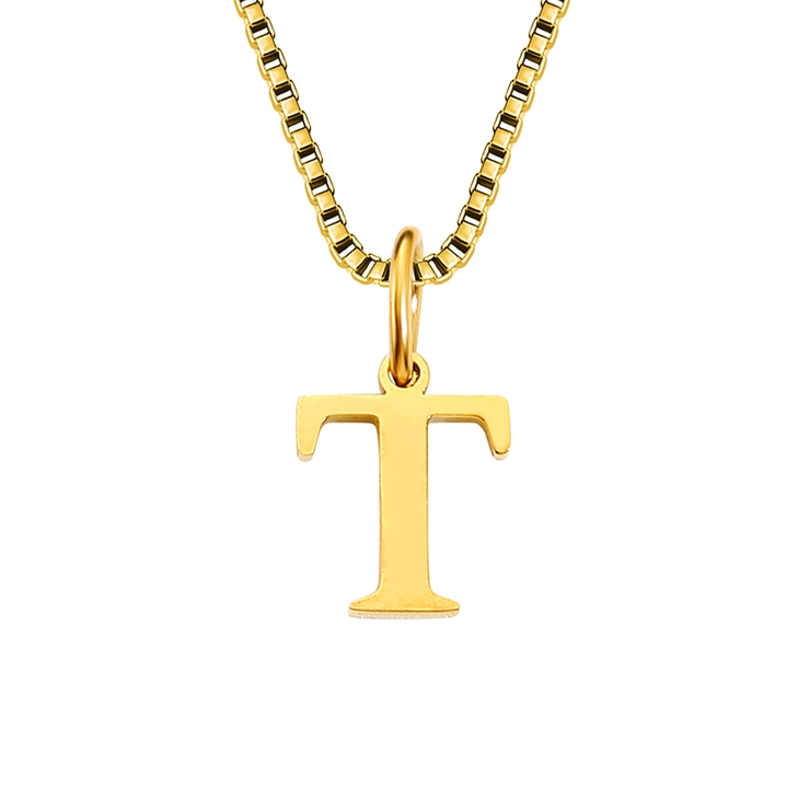 ブロックレター イニシャル チャーム ネックレス Stainless 316L | earyear | 詳細画像40 