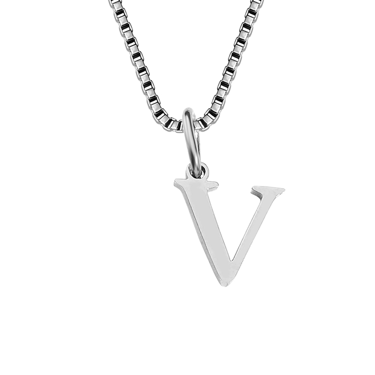 ブロックレター イニシャル チャーム ネックレス Stainless 316L | earyear | 詳細画像43 