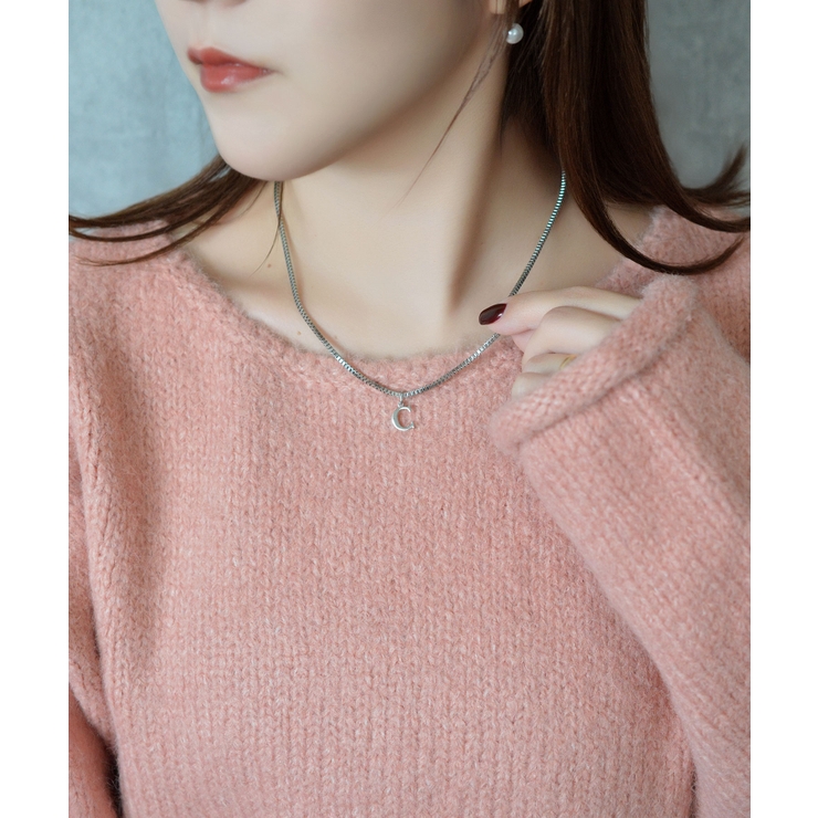 ブロックレター イニシャル チャーム ネックレス Stainless 316L | earyear | 詳細画像78 