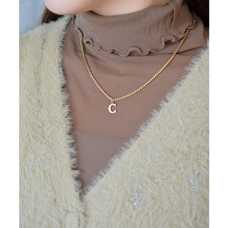 ブロックレター イニシャル チャーム ネックレス Stainless 316L | earyear | 詳細画像80 