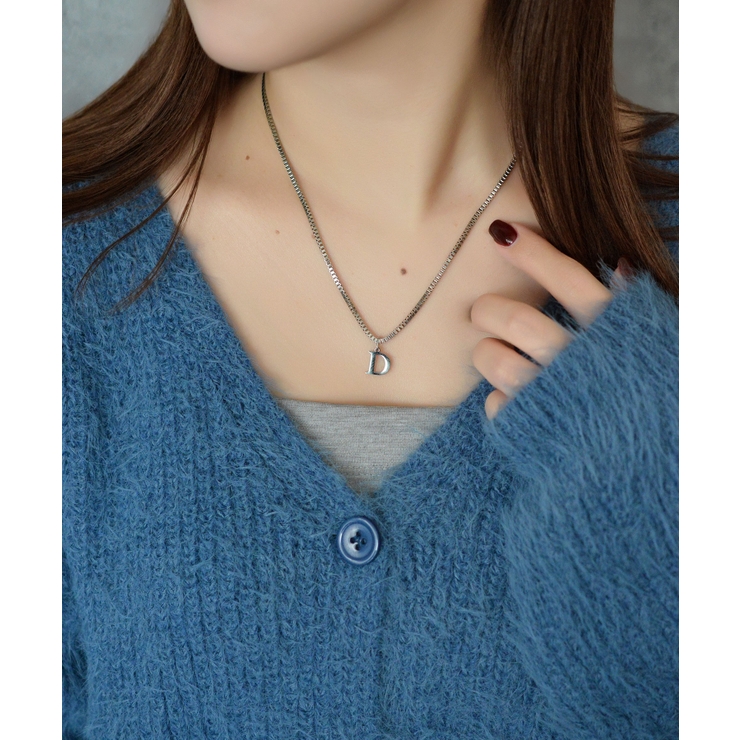 ブロックレター イニシャル チャーム ネックレス Stainless 316L | earyear | 詳細画像82 