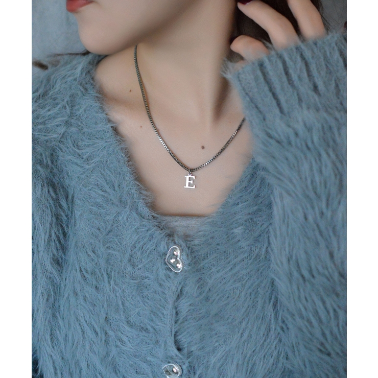 ブロックレター イニシャル チャーム ネックレス Stainless 316L | earyear | 詳細画像86 