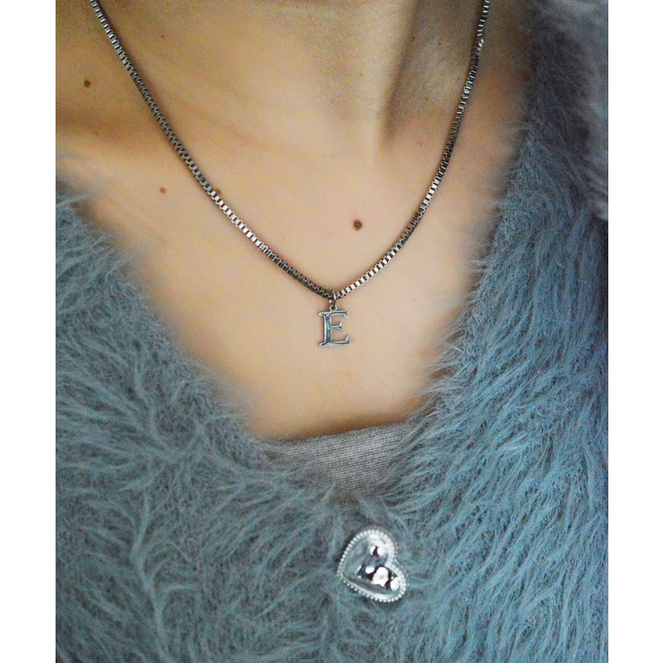 ブロックレター イニシャル チャーム ネックレス Stainless 316L | earyear | 詳細画像87 