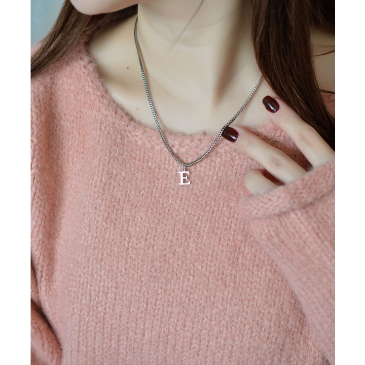 ブロックレター イニシャル チャーム ネックレス Stainless 316L | earyear | 詳細画像90 