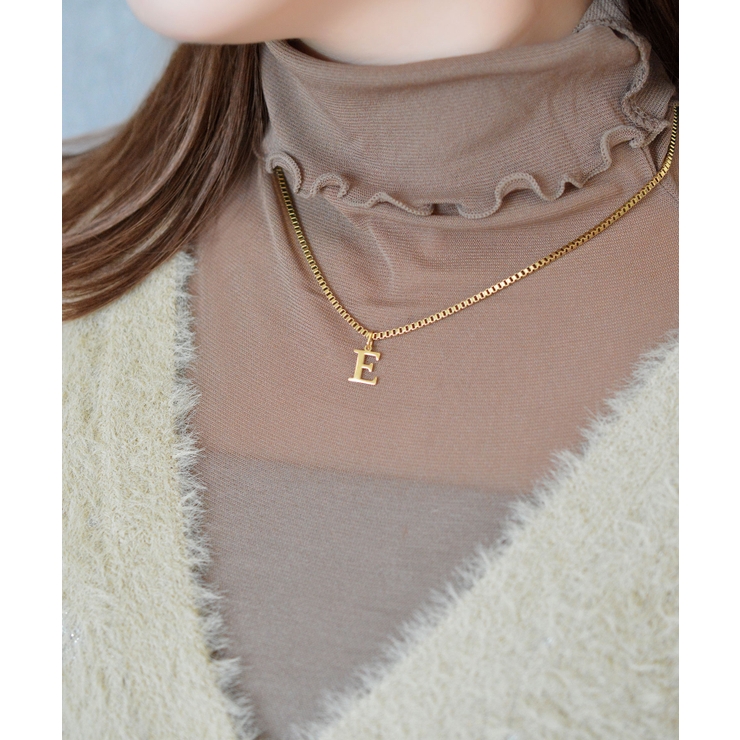 ブロックレター イニシャル チャーム ネックレス Stainless 316L | earyear | 詳細画像92 