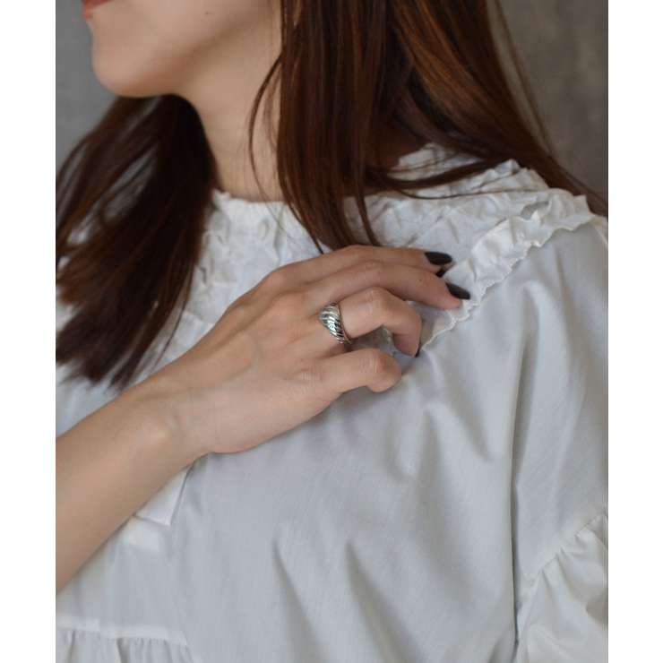 Petite Croissant Ring Stainless 316L | earyear | 詳細画像7 