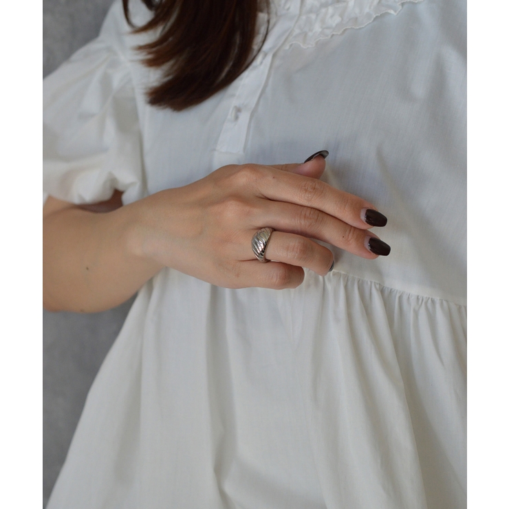 Petite Croissant Ring Stainless 316L | earyear | 詳細画像8 