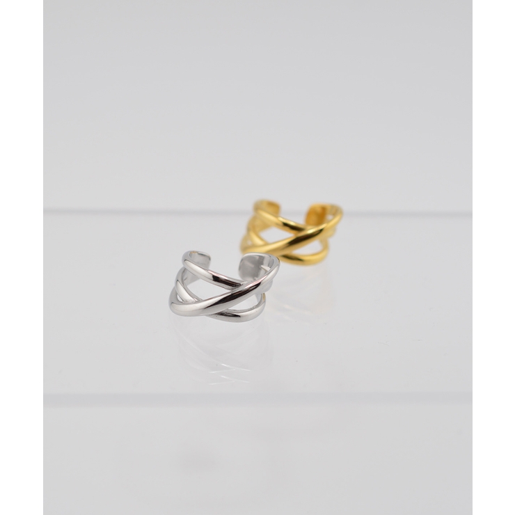 Crossover Ring Stainless 316L | earyear | 詳細画像12 