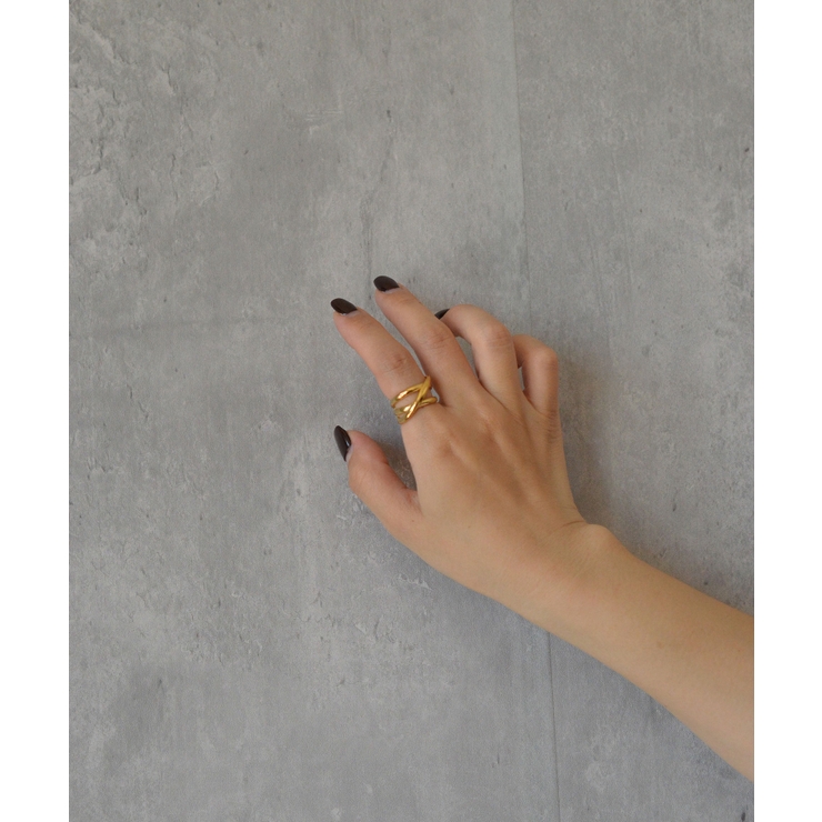 Crossover Ring Stainless 316L | earyear | 詳細画像4 