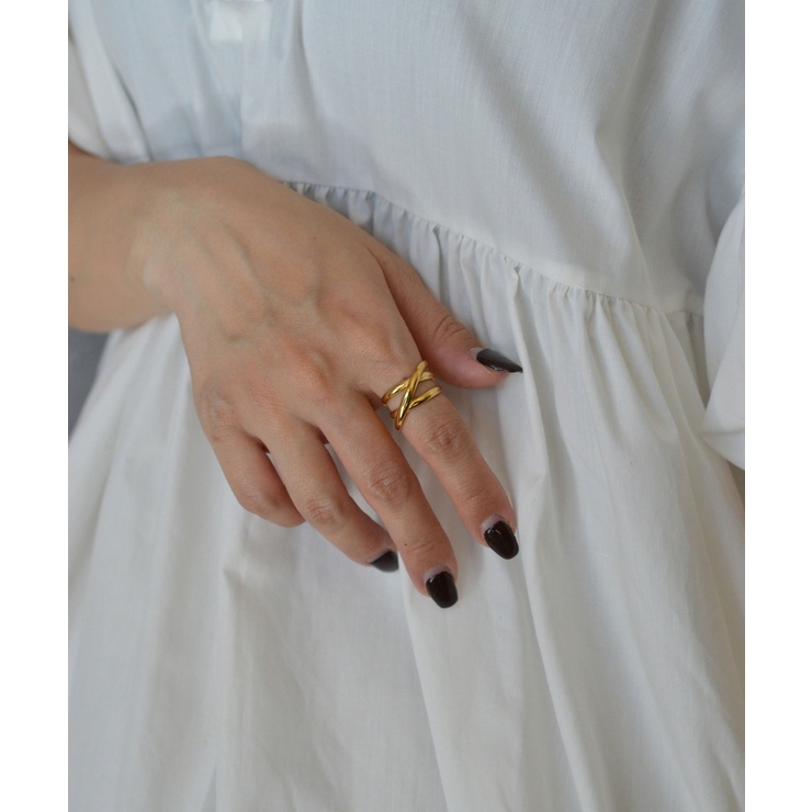 Crossover Ring Stainless 316L | earyear | 詳細画像5 