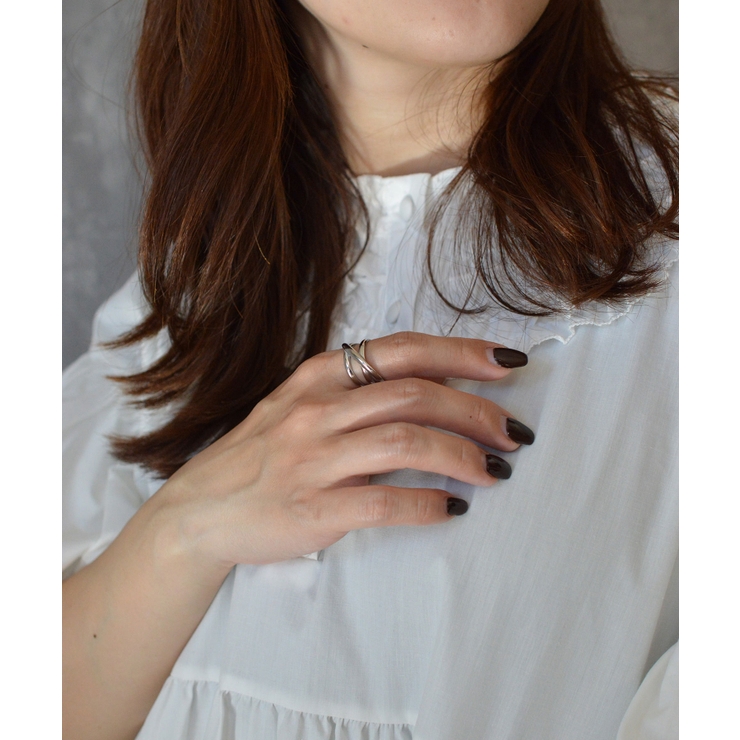 Crossover Ring Stainless 316L | earyear | 詳細画像8 