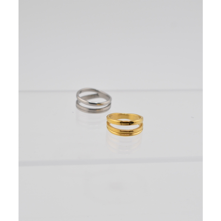 Layered Line Ring Stainless 316L | earyear | 詳細画像12 