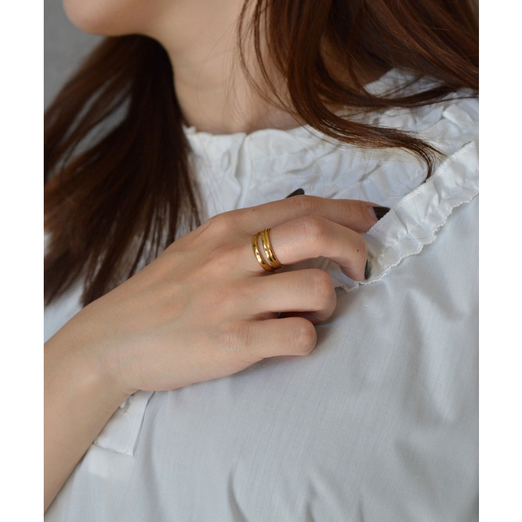 Layered Line Ring Stainless 316L | earyear | 詳細画像7 