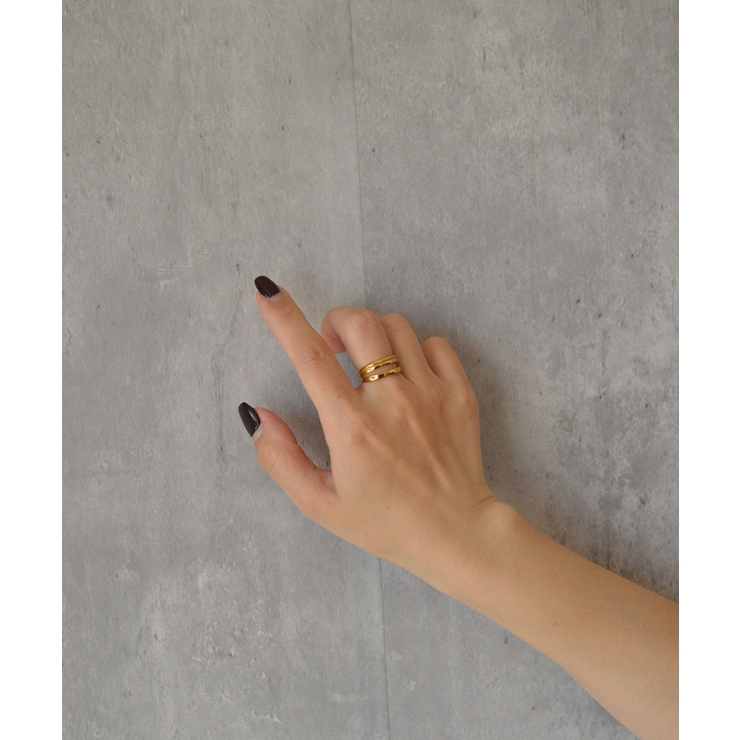 Layered Line Ring Stainless 316L | earyear | 詳細画像8 