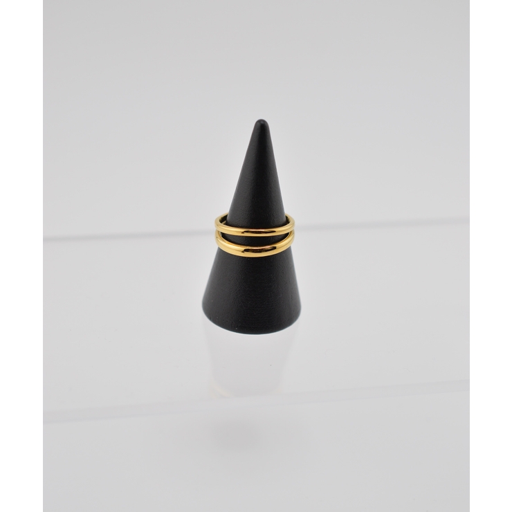 Twin Line Open Ring Stainless 316L | earyear | 詳細画像8 