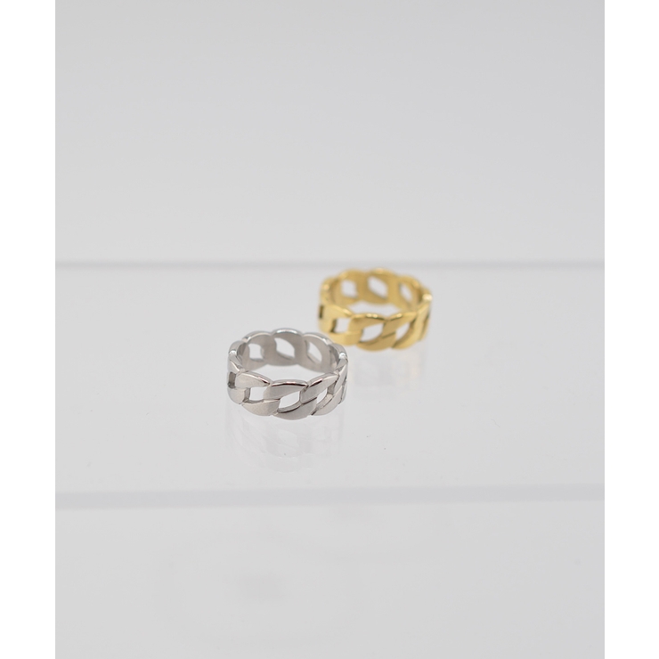 Infinity Chain Band Ring Stainless 316L | earyear | 詳細画像11 